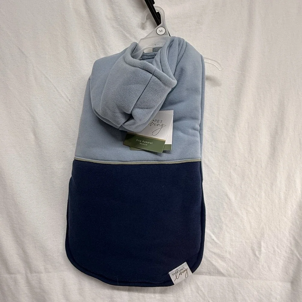 Sport Pet Living Dog Sweater/ Jacket Blue Medium